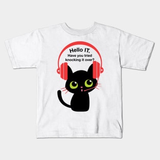 IT Cat Kids T-Shirt